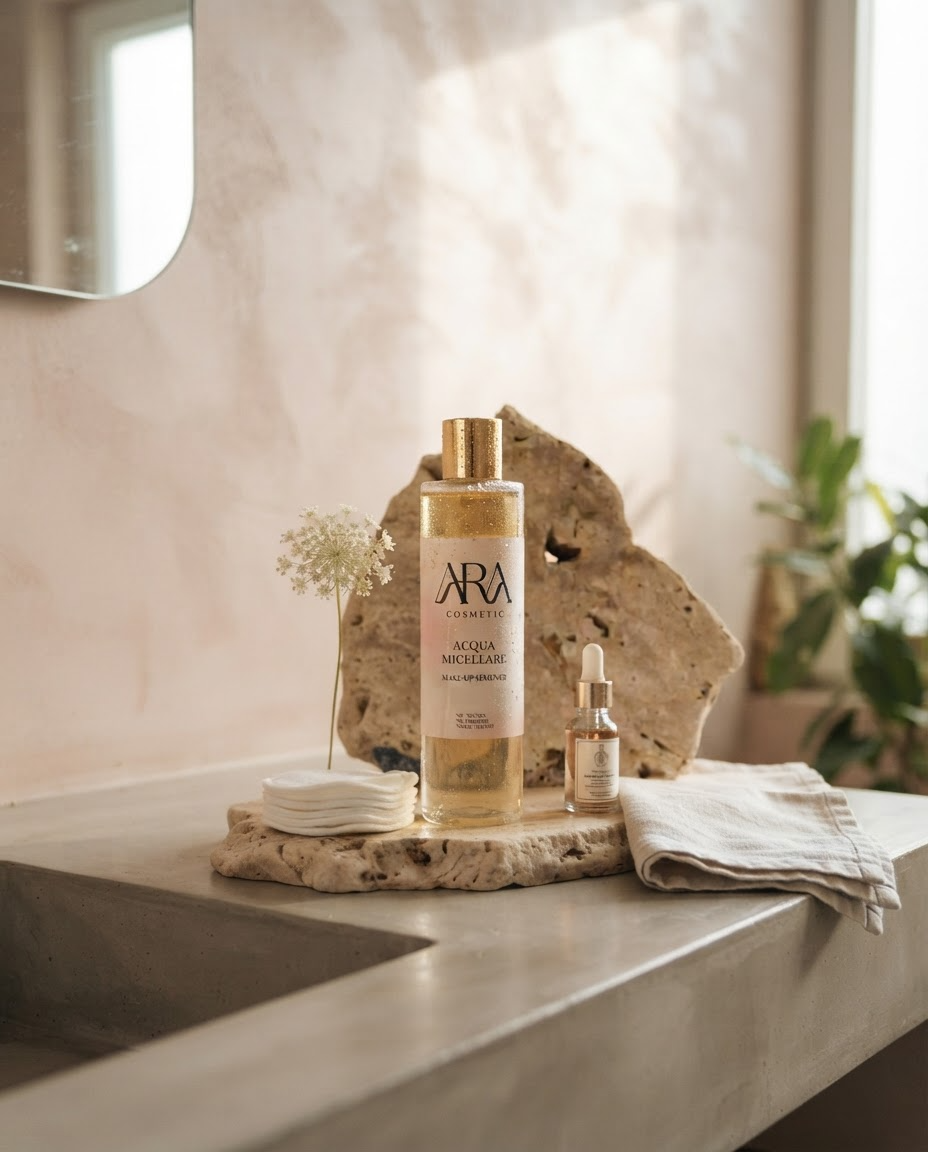 Ara Cosmetici — Acqua micellare — bagno in microcemento · campagna Google Ads