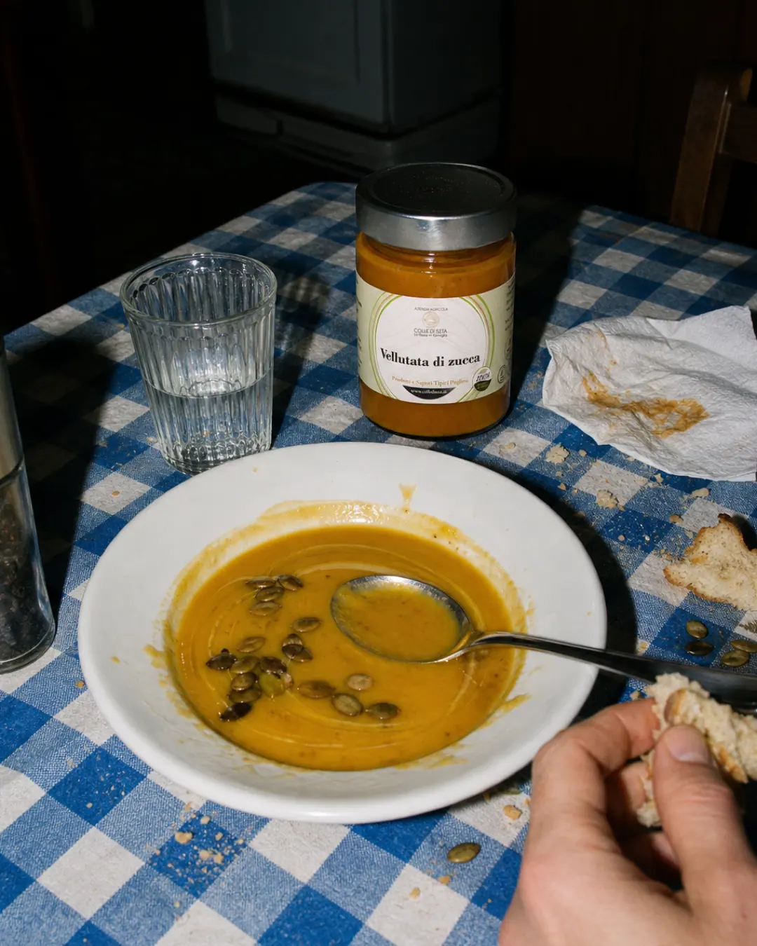 Colle di Seta — Vellutata zucca — flash UGC
