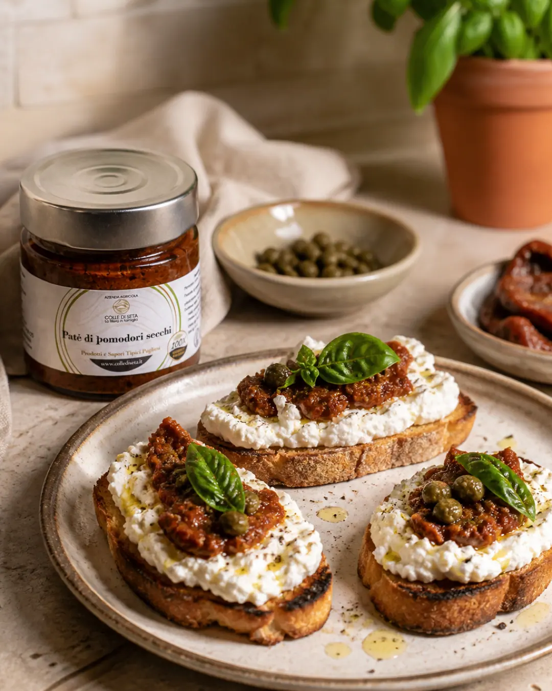 Colle di Seta — Pate pomodori secchi — food blogger