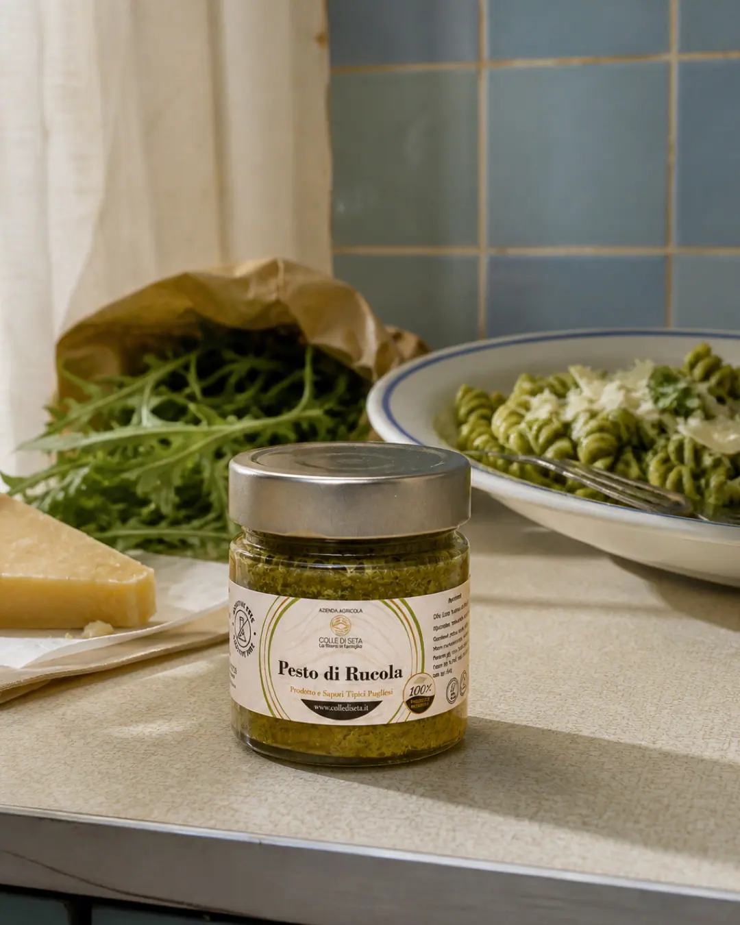 Colle di Seta — Pesto rucola — luce naturale