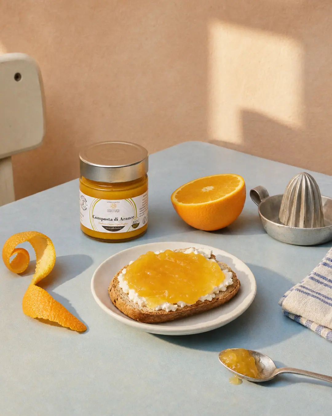 Colle di Seta — Composta arance — luce naturale