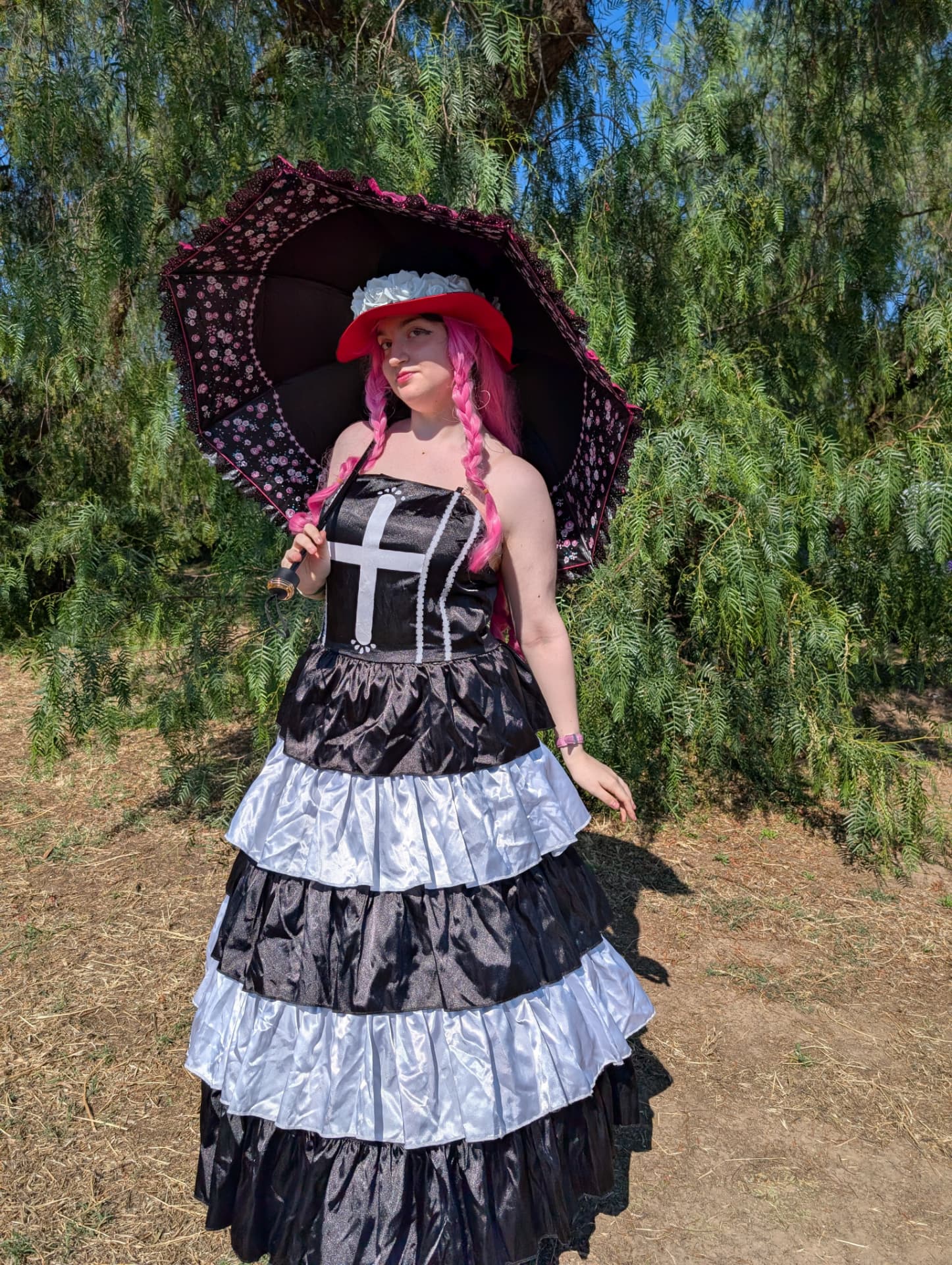 Cosplay Perona di One Piece al Korcomics