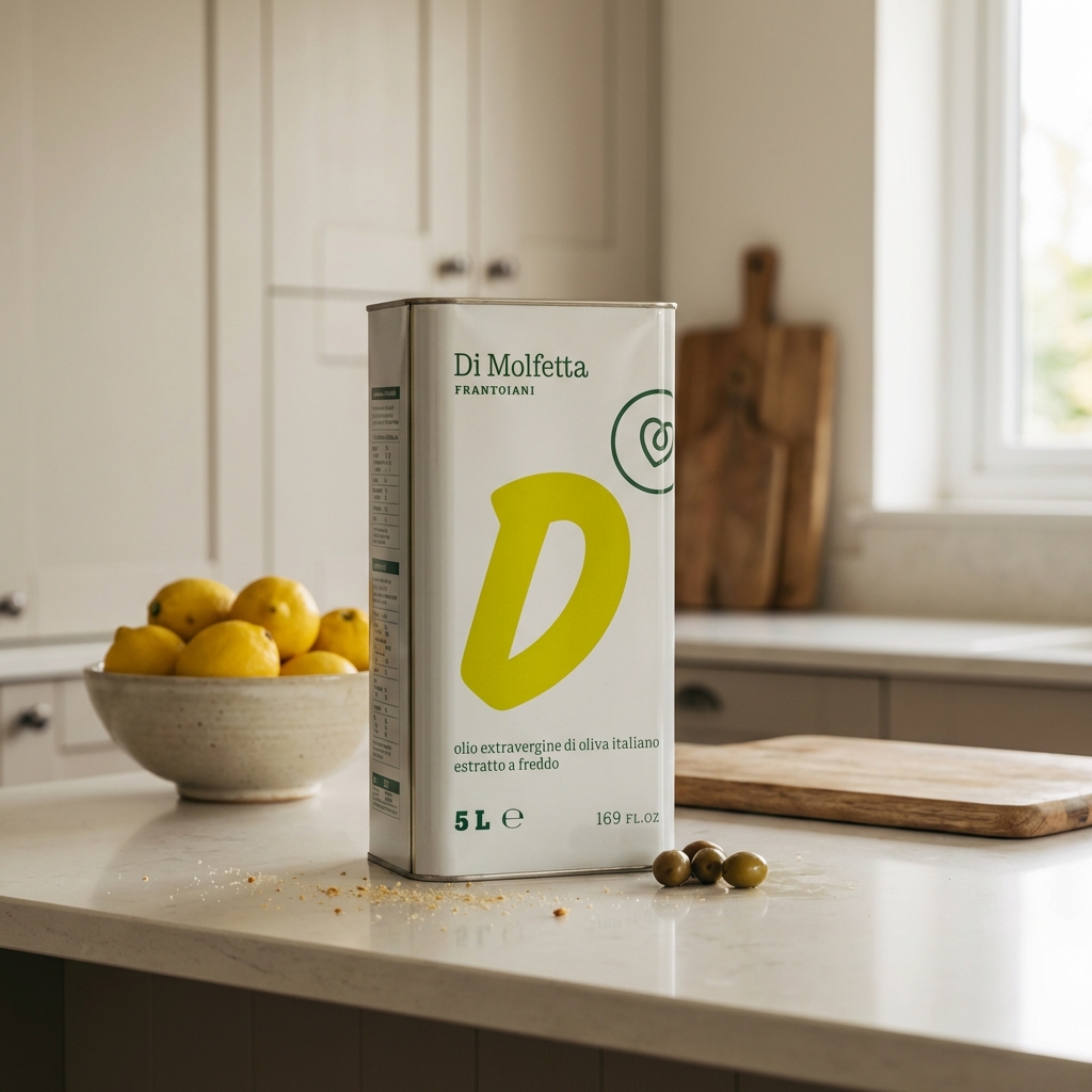 Di Molfetta Frantoiani — Latta 5L — cucina luminosa