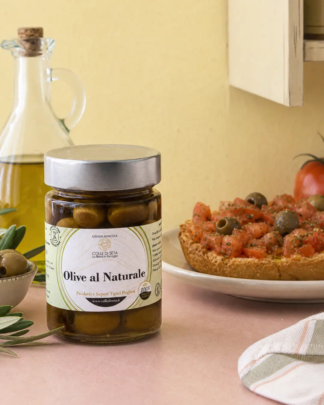 Colle di Seta — Olive naturale — luce naturale
