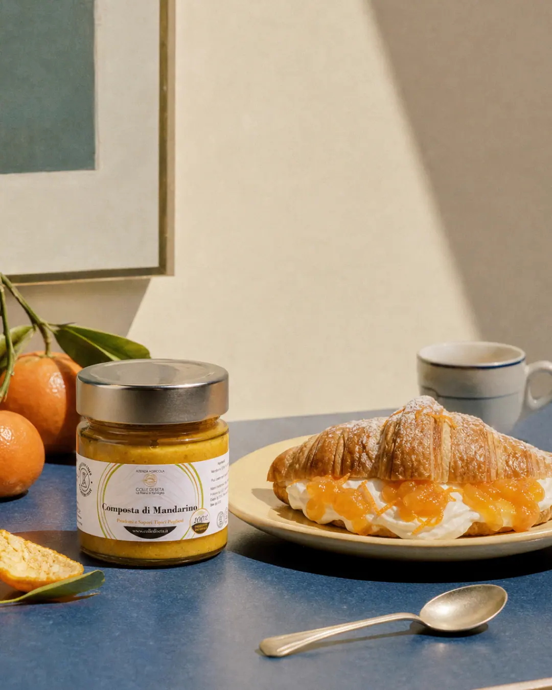 Colle di Seta — Composta mandarino — luce naturale