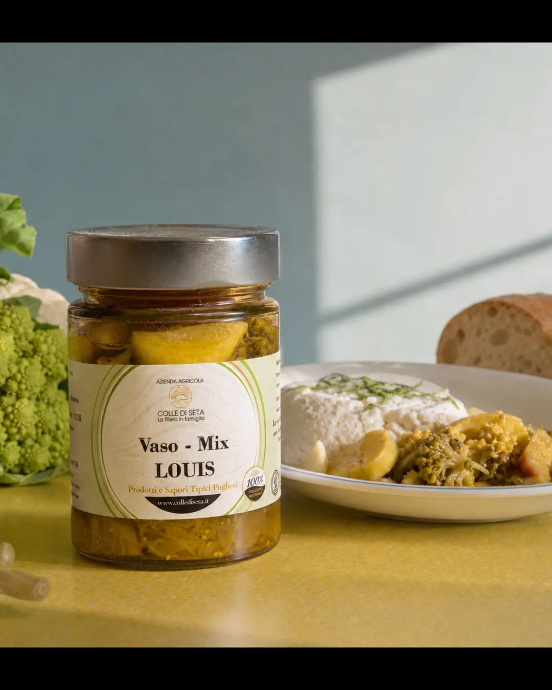 Colle di Seta — Vaso mix luis — luce naturale