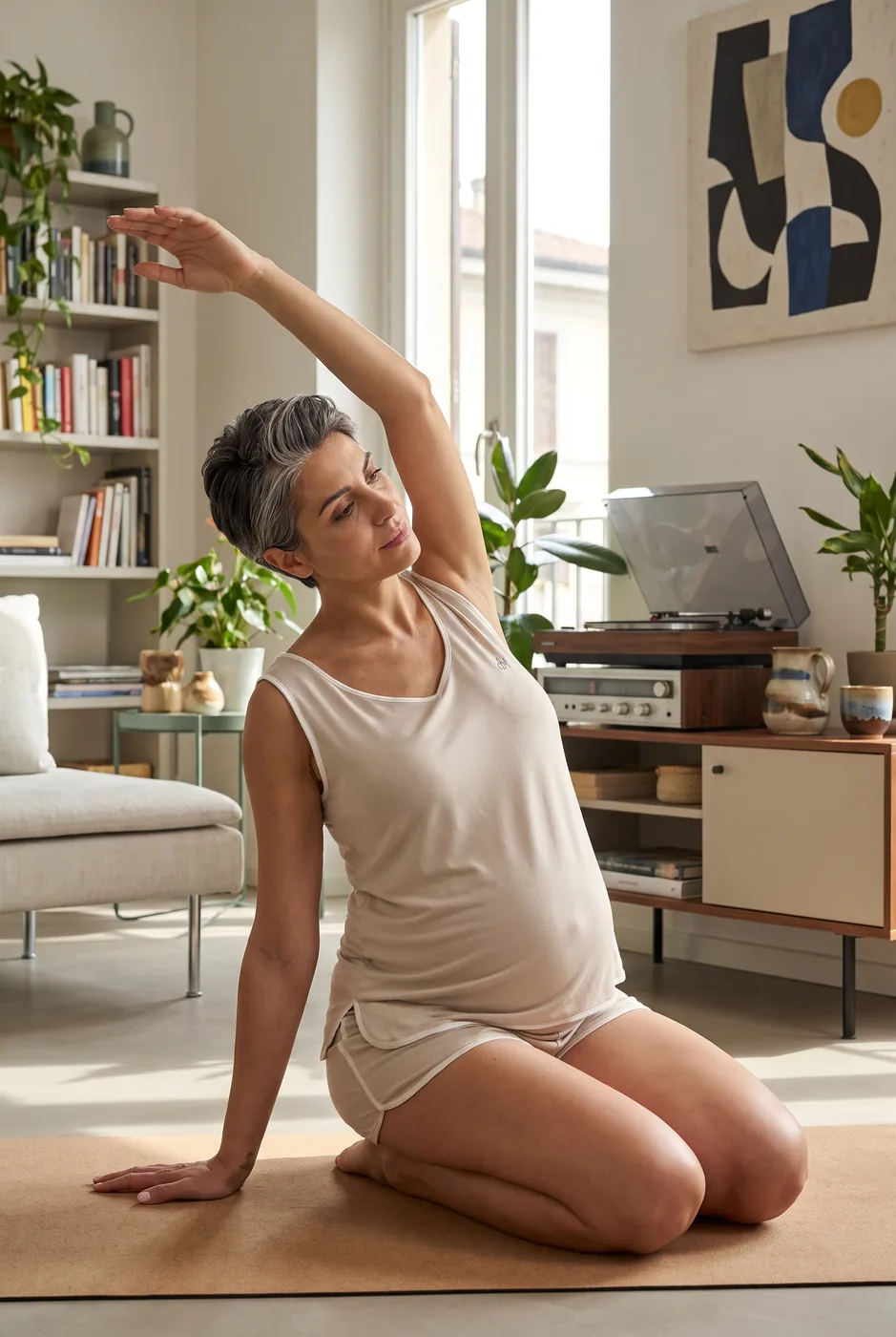 Andra Basic Line — Stretching prenatale · taglia 48