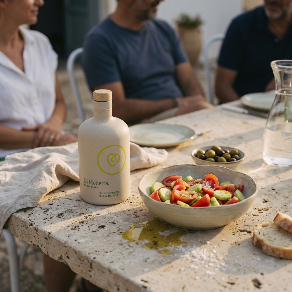 Di Molfetta Frantoiani — Tavola conviviale — scena di consumo