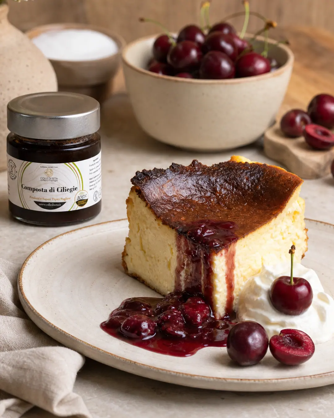 Colle di Seta — Composta ciliegie — food blogger