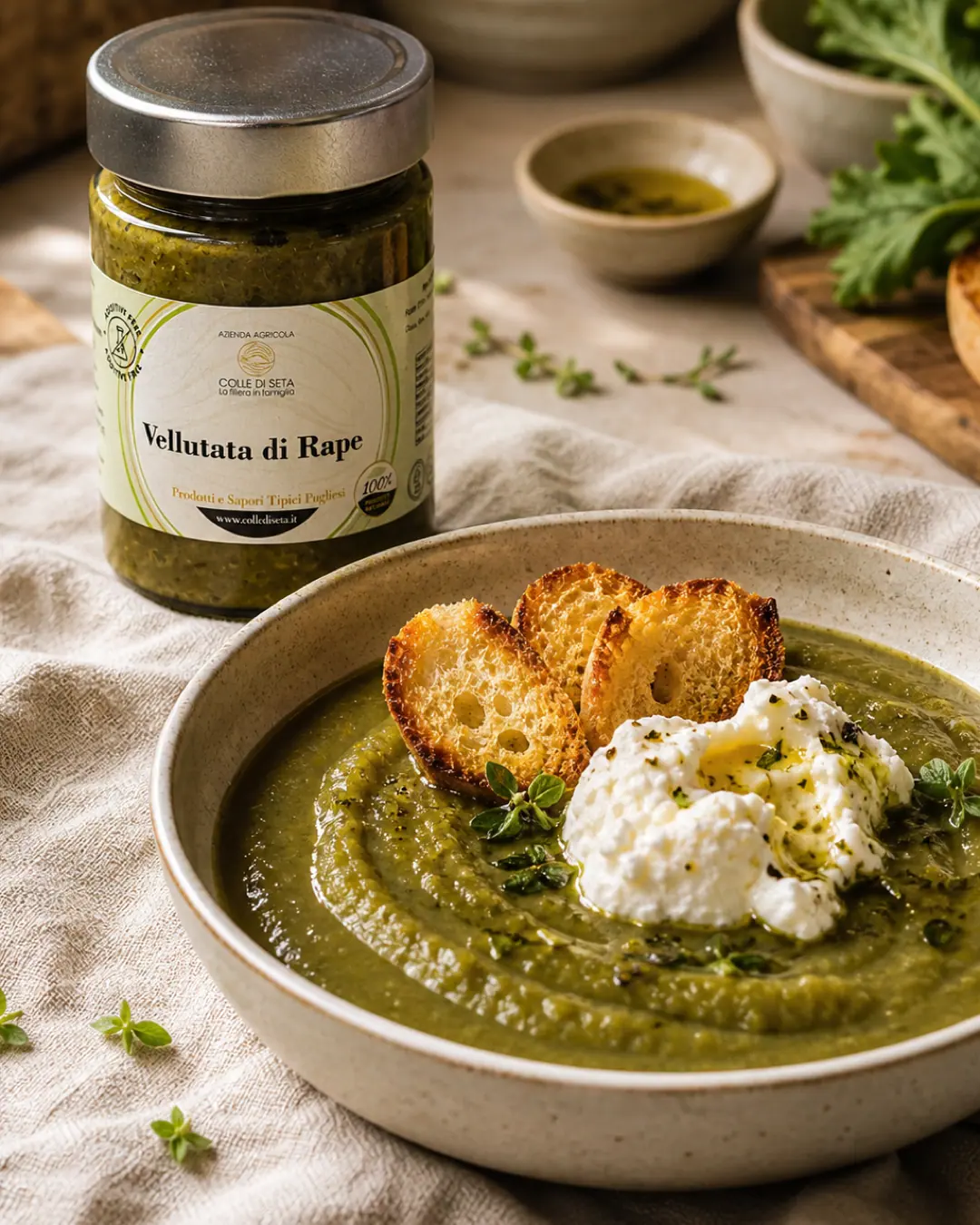 Colle di Seta — Vellutata rape — food blogger