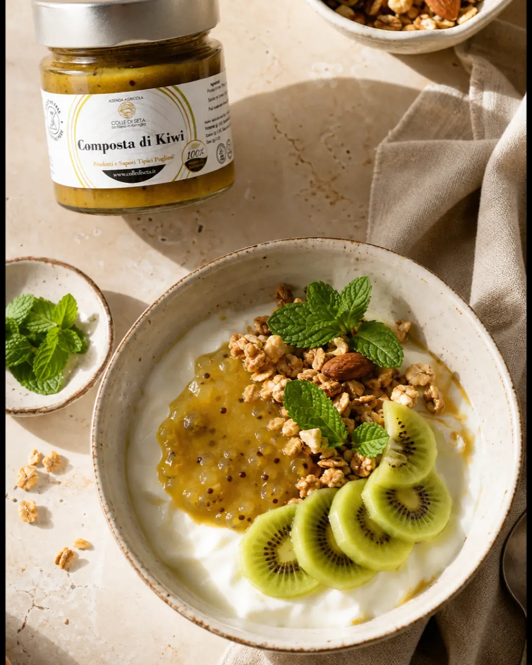 Colle di Seta — Composta kiwi — food blogger