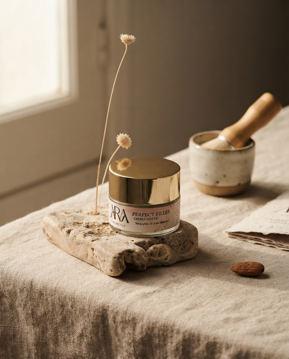 Ara Cosmetici — Perfect Filler crema notte — luce di finestra · campagna Google Ads
