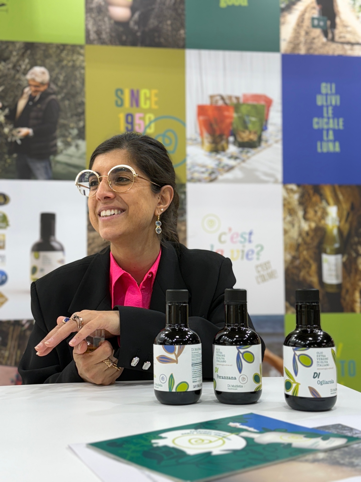 Team Frantoio Di Molfetta durante TuttoFood Milano 2025 - Presentazione prodotti